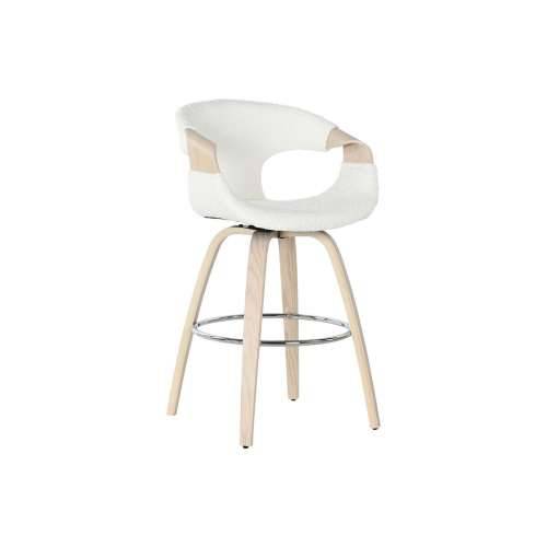 Tabure Home ESPRIT Bijela Drvo 55,5 x 52,5 x 92,5 cm Cijena