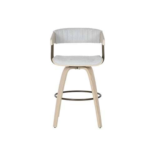 Blagavaonska stolica Home ESPRIT Siva Poliester Drvo 51 x 55 x 91 cm Cijena