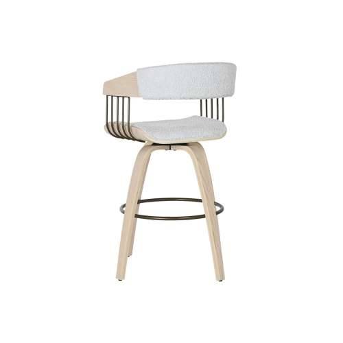 Blagavaonska stolica Home ESPRIT Siva Poliester Drvo 51 x 55 x 91 cm Cijena