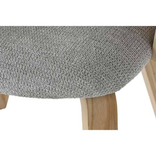 Blagavaonska stolica Home ESPRIT Siva Poliester Drvo 60 x 57,5 x 79 cm Cijena