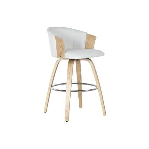 Tabure Home ESPRIT Bijela Drvo 58 x 56 x 86 cm Cijena