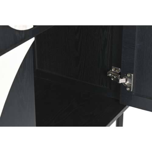 Ormarić Home ESPRIT Bijela Crna Metal Jela 100 x 40 x 170 cm Cijena
