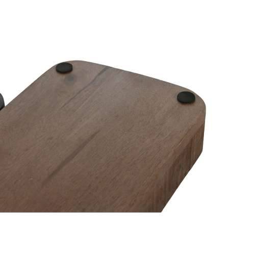 Stolni ukras Home ESPRIT Smeđa Crna Svijetlo smeđi Drvo Manga Kolonijalni 46 x 15 x 5 cm (3 kom.) Cijena