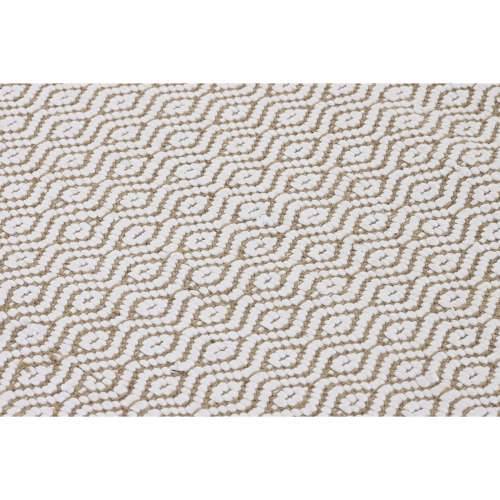 Tepih Home ESPRIT Bijela Prirodno 120 x 1 x 180 cm Cijena