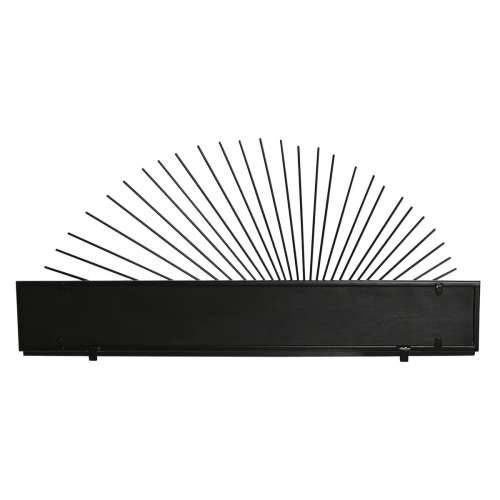 Polica Home ESPRIT Crna Prirodno Metal Drvo MDF 58 x 10,5 x 28 cm zidni Cijena