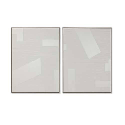 Slika Home ESPRIT Bijela moderan 75 x 4 x 100 cm (2 kom.) Cijena