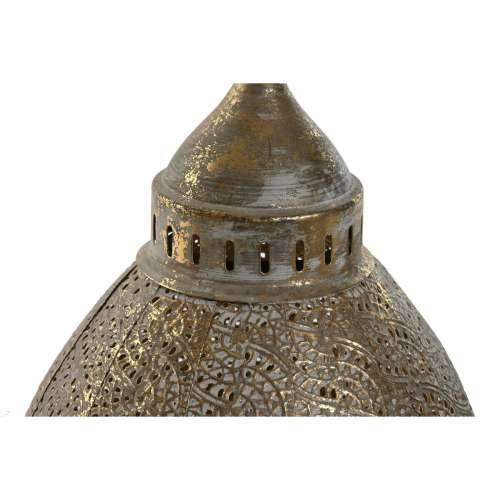 Set Svijećnjaka Home ESPRIT zlatan Metal 23 x 23 x 34 cm Cijena