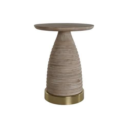 Pomoćni stolić Home ESPRIT zlatan Prirodno Drvo Metal 41 x 41 x 53 cm Cijena