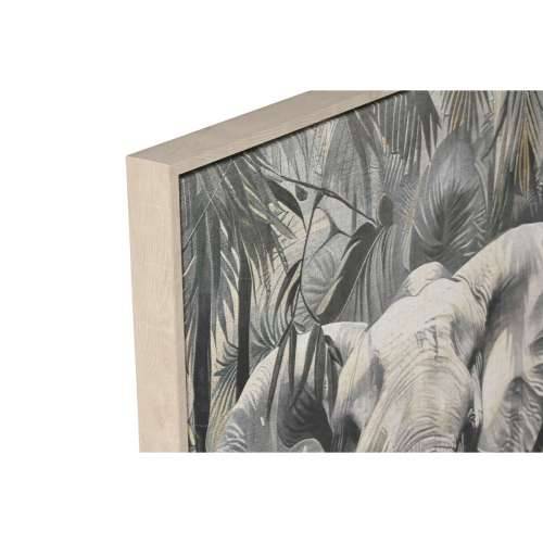 Slika Home ESPRIT Zelena Siva Slon Kolonijalni zlatan 63 x 4,5 x 93 cm (2 kom.) Cijena