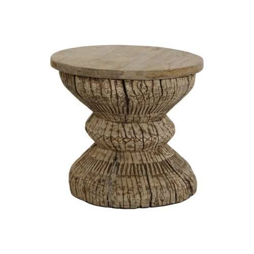 Pomoćni stolić Home ESPRIT Prirodno Tikovina 45 x 45 x 43 cm Cijena