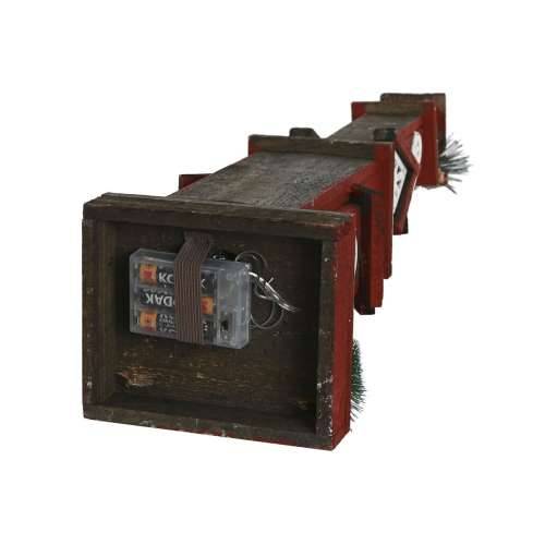 Božićni ukras Home ESPRIT Bijela Crvena 16 x 14 x 63 cm (2 kom.) Cijena
