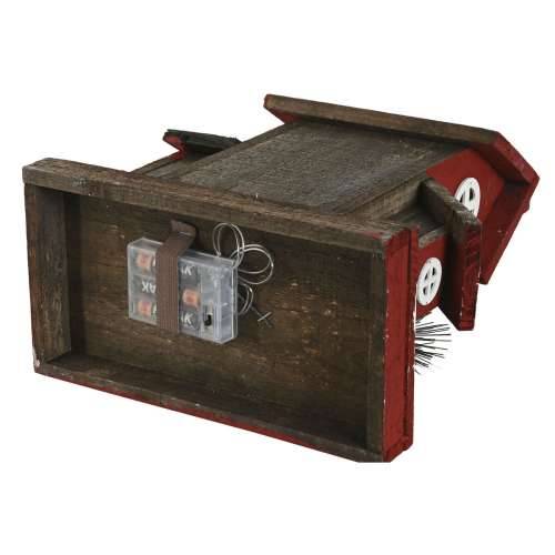 Božićni ukras Home ESPRIT Bijela Crvena 26 x 14 x 32 cm (2 kom.) Cijena