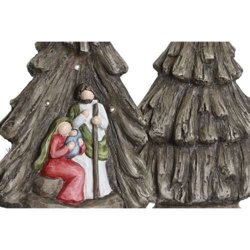 Božićne jaslice Home ESPRIT Zelena Siva magnezij 23 x 13,5 x 45 cm (2 kom.) Cijena