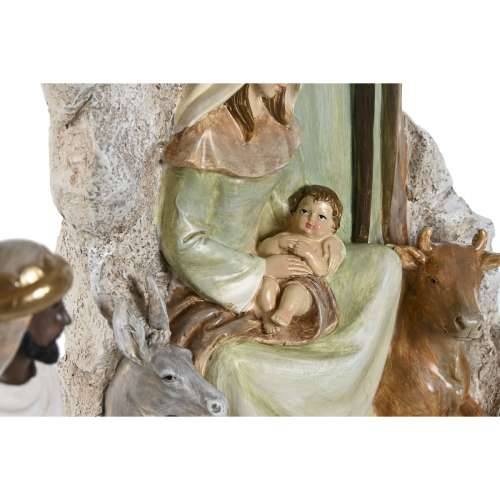 Božićne jaslice Home ESPRIT Pisana Smola 19,5 x 11 x 31,5 cm (2 kom.) Cijena