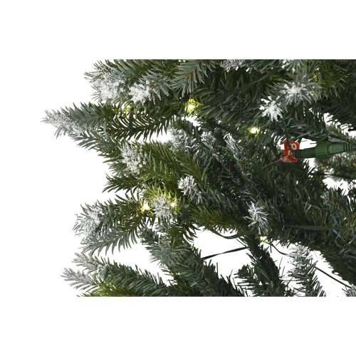 Pom de Crăciun Home ESPRIT Zelena Metal Polietilen snježno 130 x 130 x 210 cm Cijena