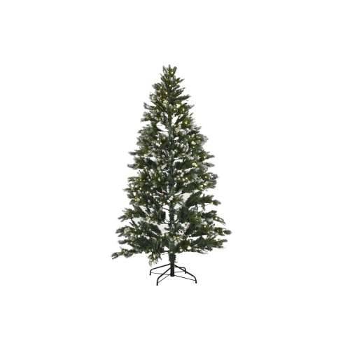 Pom de Crăciun Home ESPRIT Zelena Metal Polietilen snježno 130 x 130 x 210 cm Cijena