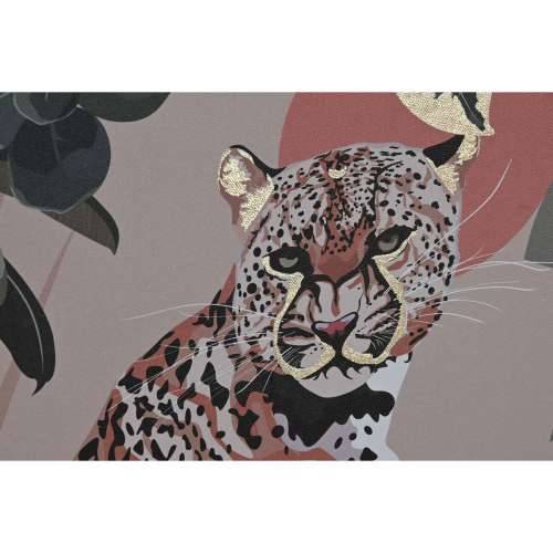Slika Home ESPRIT Crvena Zelena Kolonijalni zlatan Džungla 45 x 2,5 x 60 cm (2 kom.) Cijena