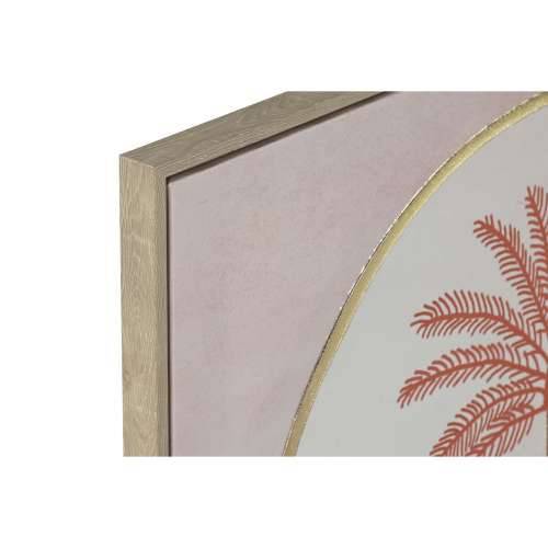 Slika Home ESPRIT Bež Koraljni Dlanovi Kolonijalni 60 x 2,5 x 60 cm (2 kom.) Cijena