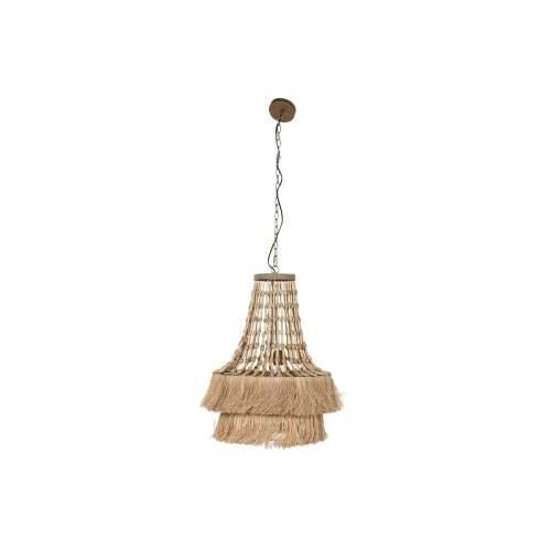 Stropna svjetiljka Home ESPRIT Prirodno Juta Metal 50 W 50,5 x 50,5 x 148 cm Cijena