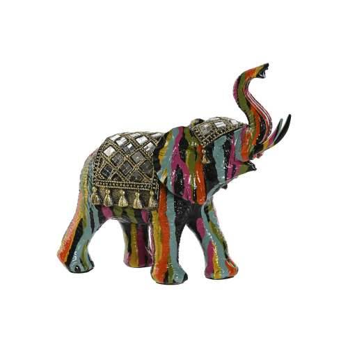 Ukrasna figura Home ESPRIT Pisana Smola Slon 21,5 x 8,5 x 19,5 cm Cijena