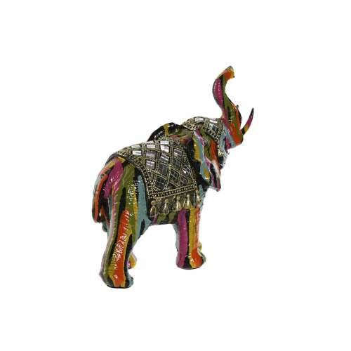 Ukrasna figura Home ESPRIT Pisana Smola Slon 21,5 x 8,5 x 19,5 cm Cijena