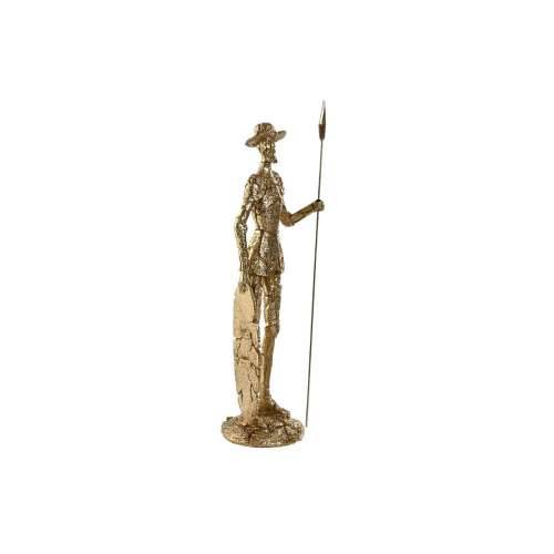 Ukrasna figura Home ESPRIT zlatan Smola 10 x 10 x 37 cm Cijena