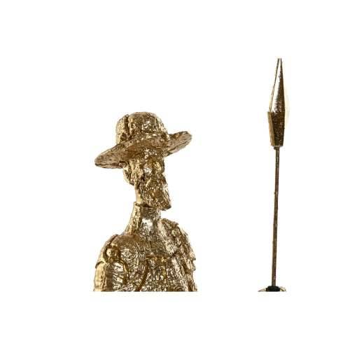 Ukrasna figura Home ESPRIT zlatan Smola 10 x 10 x 37 cm Cijena