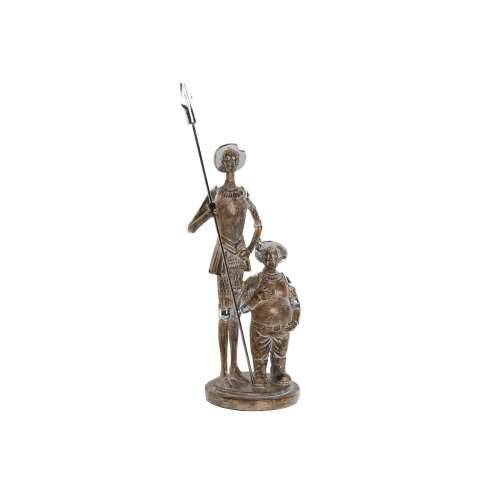 Ukrasna figura Home ESPRIT Srebrna Prirodno Smola 9 x 8 x 25 cm Cijena