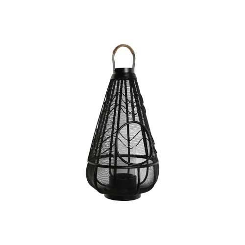 Svijećnjak Home ESPRIT Crna Metal 28 x 28 x 50 cm Cijena