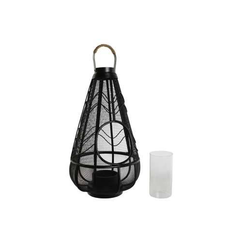 Svijećnjak Home ESPRIT Crna Metal 28 x 28 x 50 cm Cijena