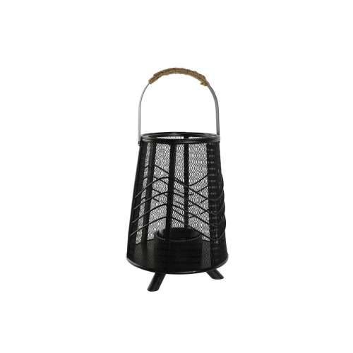 Svijećnjak Home ESPRIT Crna Metal 23 x 23 x 31,5 cm Cijena