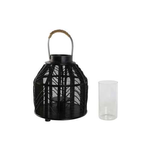 Svijećnjak Home ESPRIT Crna Metal 26,5 x 26,5 x 28 cm Cijena