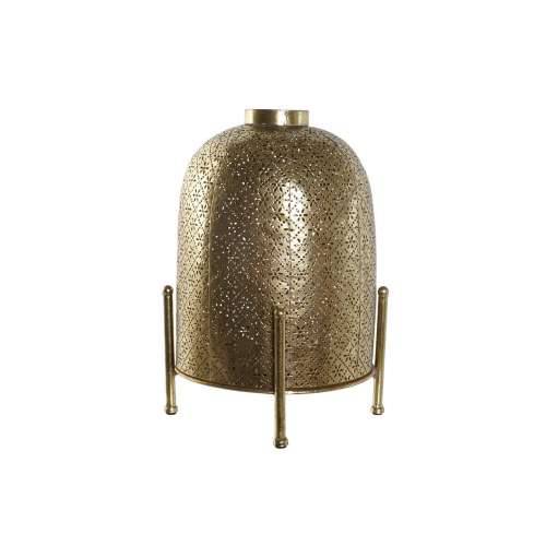 Svijećnjak Home ESPRIT zlatan Metal Kristal 24 x 24 x 33 cm Cijena