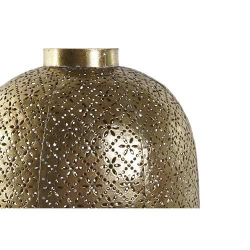 Svijećnjak Home ESPRIT zlatan Metal Kristal 24 x 24 x 33 cm Cijena