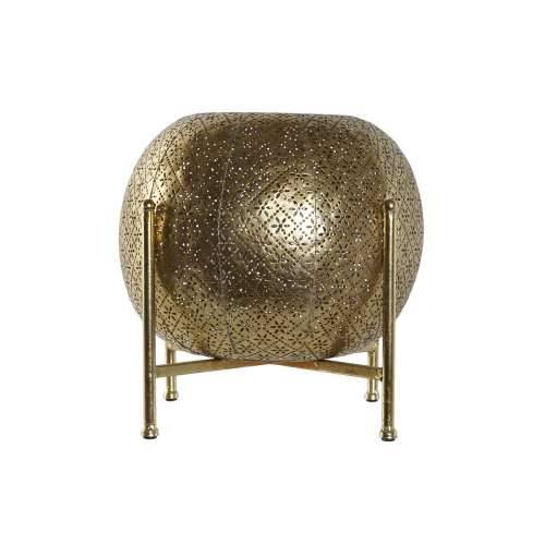 Svijećnjak Home ESPRIT zlatan Metal Kristal 29 x 29 x 26,5 cm Cijena