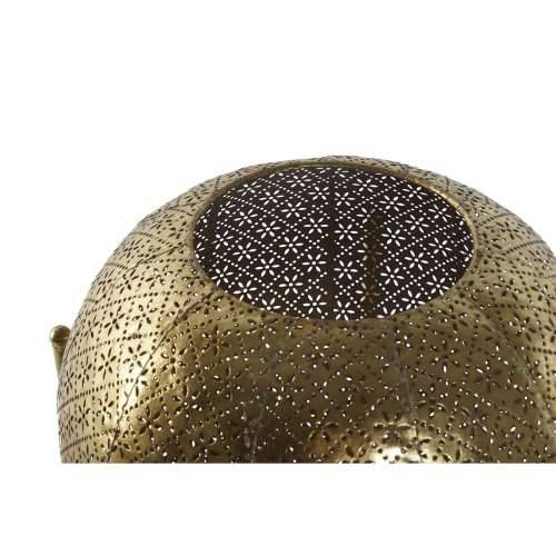 Svijećnjak Home ESPRIT zlatan Metal Kristal 29 x 29 x 26,5 cm Cijena