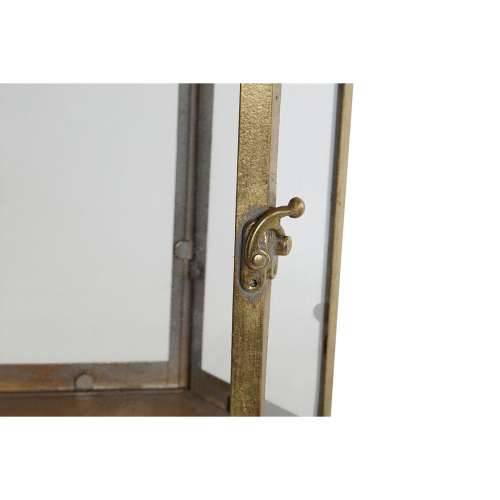 Svijećnjak Home ESPRIT zlatan Metal Kristal 23 x 23 x 48 cm Cijena