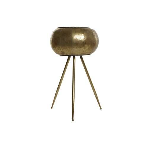 Tegla za biljke Home ESPRIT zlatan Metal moderan 38 x 38 x 68 cm Cijena