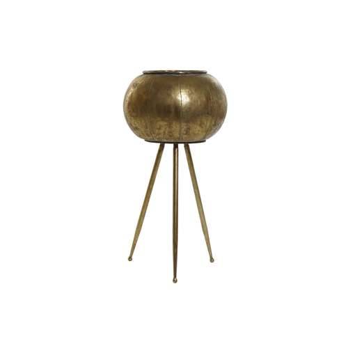 Tegla za biljke Home ESPRIT zlatan Metal moderan 30 x 30 x 60 cm Cijena