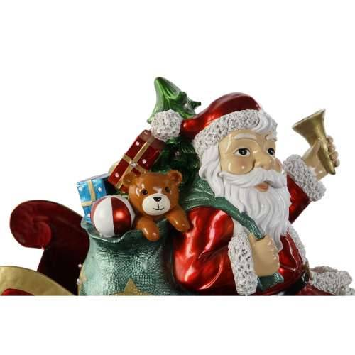 Božićni ukras Home ESPRIT Crvena Pisana Djeda Mraz 64 x 26 x 60 cm Cijena