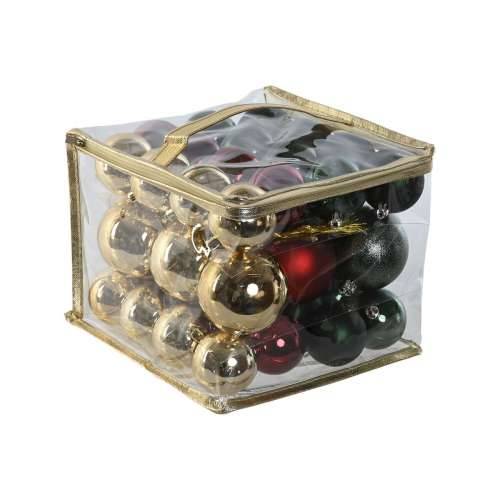 Globuri de Crăciun Home ESPRIT Crvena Zelena Polietilen 25 x 25 x 25 cm (41 Dijelovi) Cijena