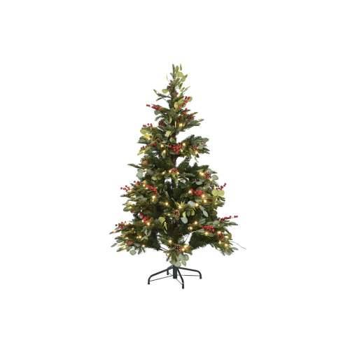 Pom de Crăciun Home ESPRIT Crvena Zelena PVC Metal 95 x 95 x 150 cm Cijena