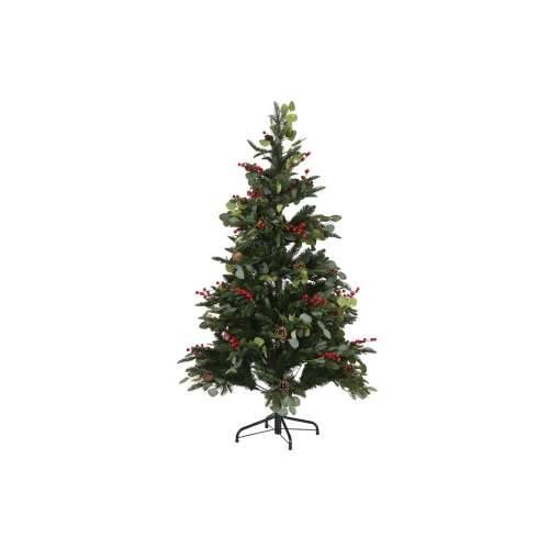 Pom de Crăciun Home ESPRIT Crvena Zelena PVC Metal 95 x 95 x 150 cm Cijena
