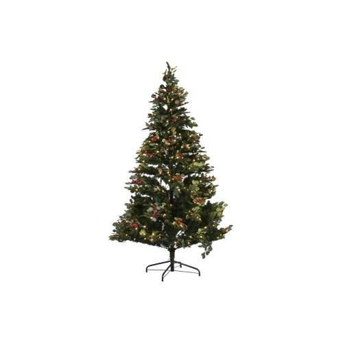 Pom de Crăciun Home ESPRIT Crvena Zelena PVC Metal 144 x 144 x 240 cm Cijena