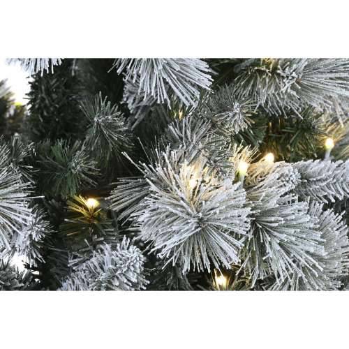 Pom de Crăciun Home ESPRIT Zelena PVC Metal snježno 96 x 96 x 150 cm Cijena