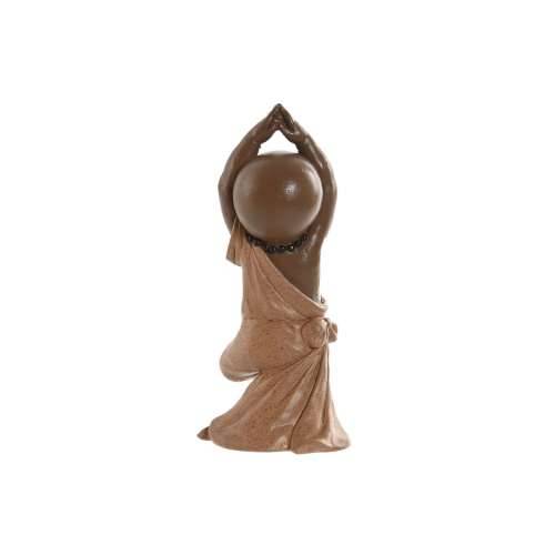 Ukrasna figura Home ESPRIT Oranžna Koraljni Lime Smola Opat Orijentalno 11,5 x 5,5 x 14,5 cm (3 kom.) Cijena