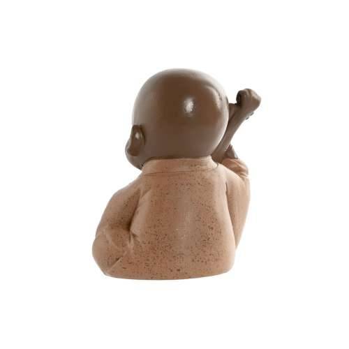 Ukrasna figura Home ESPRIT Oranžna Koraljni Lime Smola Opat Orijentalno 10 x 7 x 11 cm (3 kom.) Cijena
