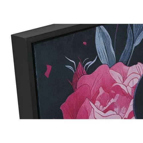 Slika Home ESPRIT Crna Roza 83 x 4 x 123 cm (2 kom.) Cijena