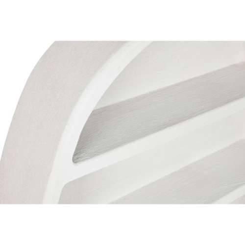 Polica Home ESPRIT Bijela Drvo MDF 100 x 18 x 100 cm zidni Cijena