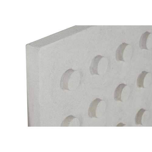 Zidni Ukras Home ESPRIT Bijela Drvo MDF moderan 80 x 6,5 x 80 cm Cijena